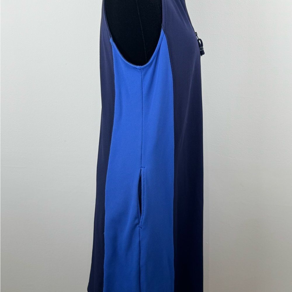 Tommy Bahama Island Cays Colorblock Dress Women’s Medium Two Color Blue - Picture 4 of 12